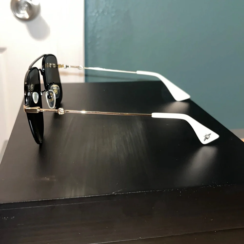 Gucci Men’s Aviator Sunglasses GG0514S 001 - Picture 7 of 7